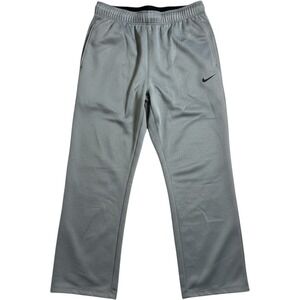 Nike Mens Therma-FIT Gray Fleece Training Pants AH8945-065 Size Medium